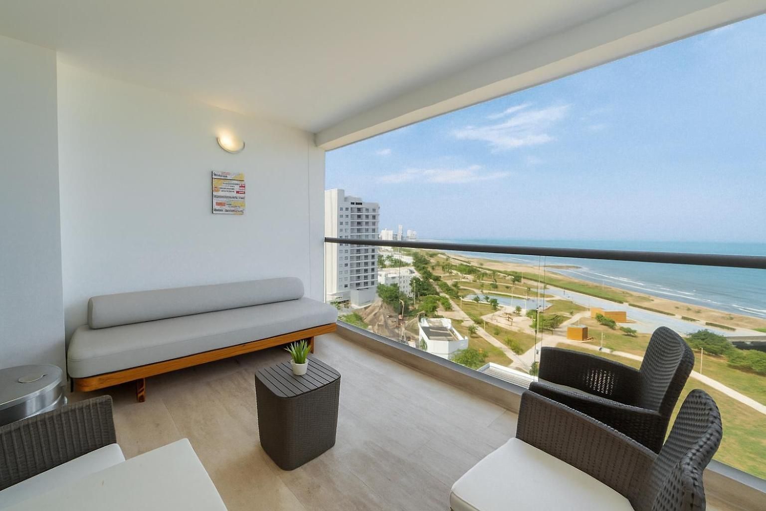 Sunset Oceanfront Cartagena